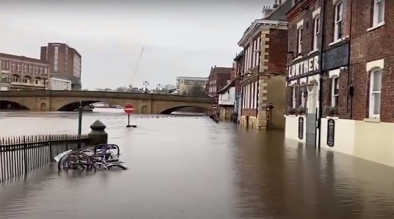 flood in UK