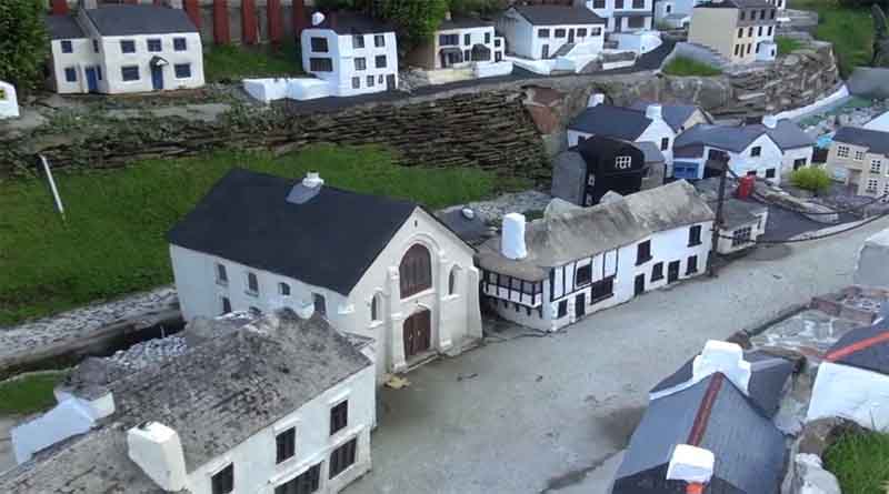 UK famous Polperro village